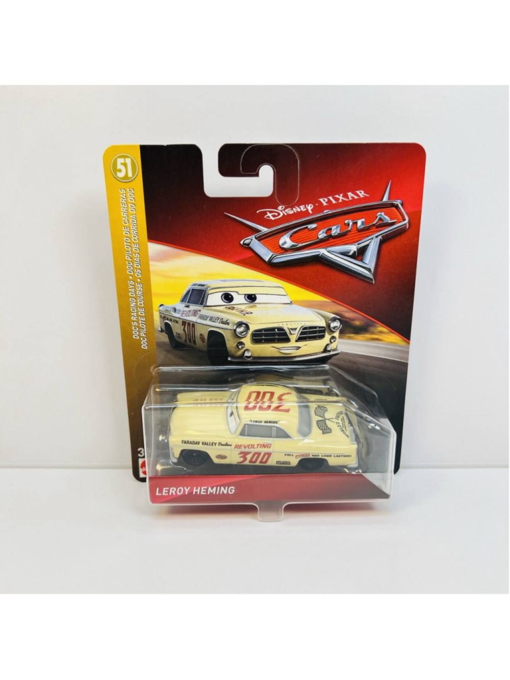 Disney Pixar Cars Leroy Heming 300 Dics Racing Days 51 Series